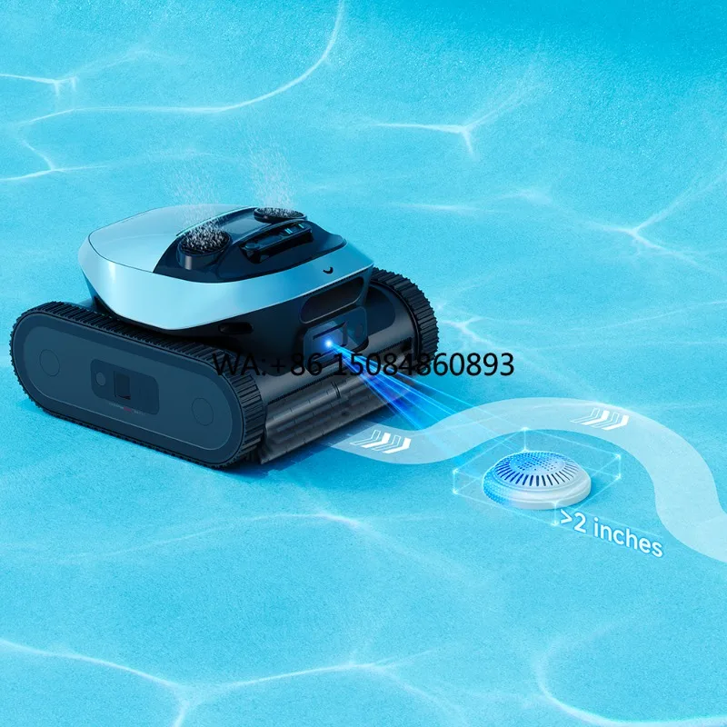 Gardeninggardening ToolsAutomation Smart Wireless Swimming Pool Robot Long-Lasting Battery Wall-Climbing And Floor Cleaning Robo