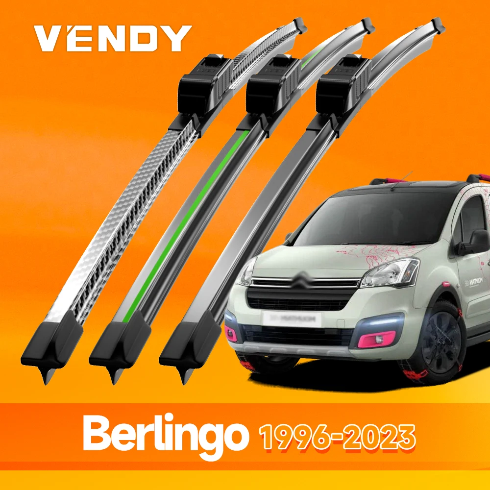 2x für Citroen Berlingo 1996-2023 Frontscheibenwischerblätter Windschutzscheibe Fensterzubehör 2000 2008 2012 2015 2017 2019 2020