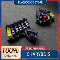 Weekin Charybdis Trackball Split Keyboard MK1 Mechanical Keyboards Kit Bluetooth Dual-Mode ZMK Wired QMK Hot Swap Gaming Custom