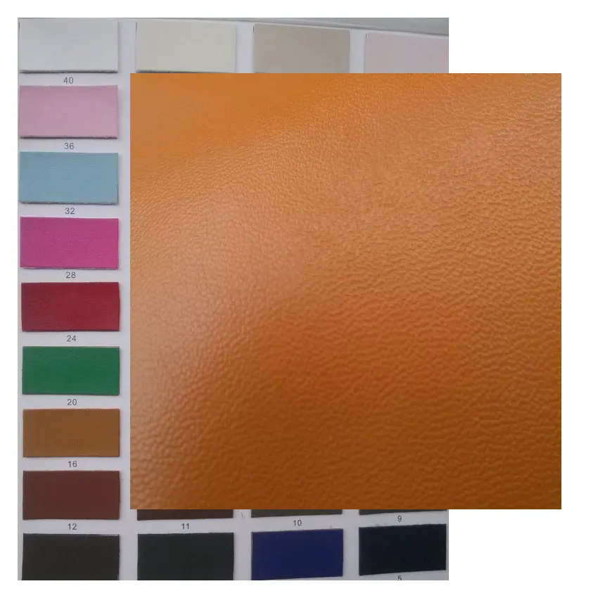 Imitation Sheepskin Soft Synthetic Pu Leather Vinyl Fabric Materials