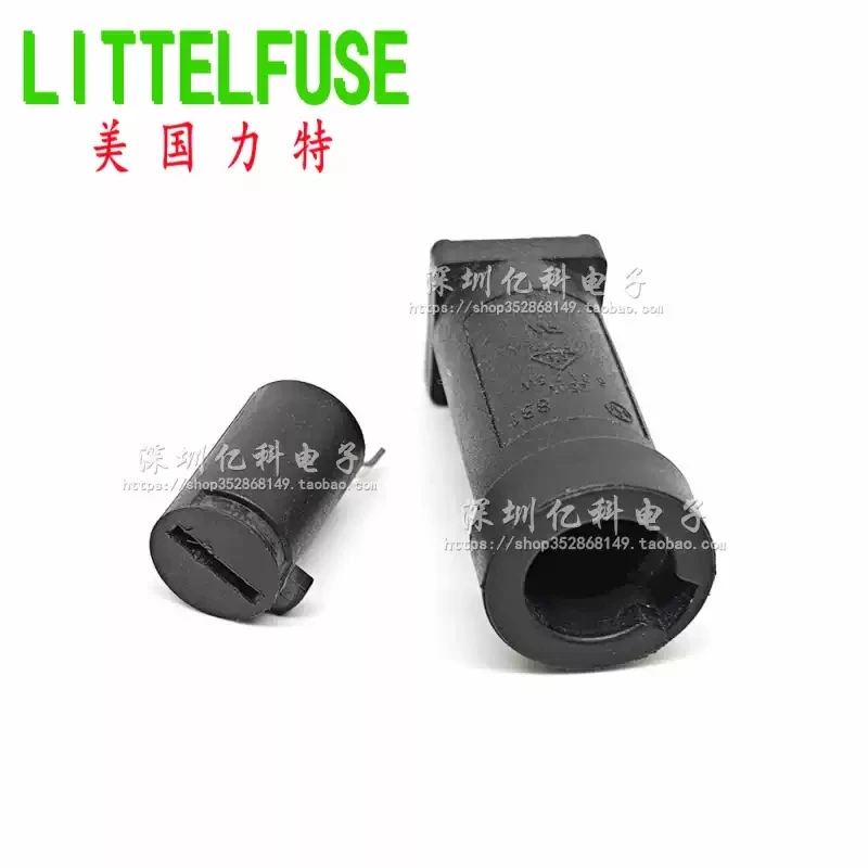 2pcs 6.3A 250V imported Lite 831 fuse holder 5x20mm 83100000005 83500000005