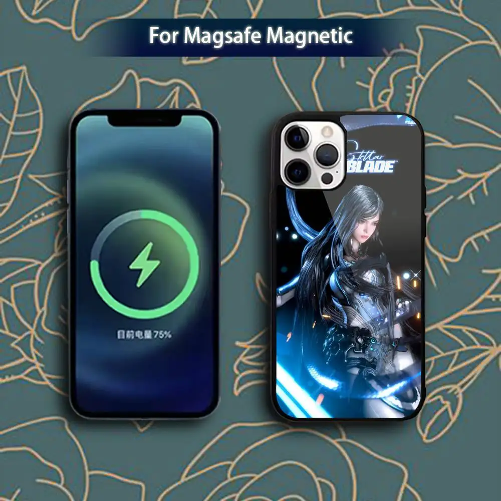 Game Stellar B-Blade-ea  Phone Case For iPhone 17,16,15,14,13,12,11,Pro,Max,Plus,Mini,Magsafe,Magnetic Wireless Charging Case