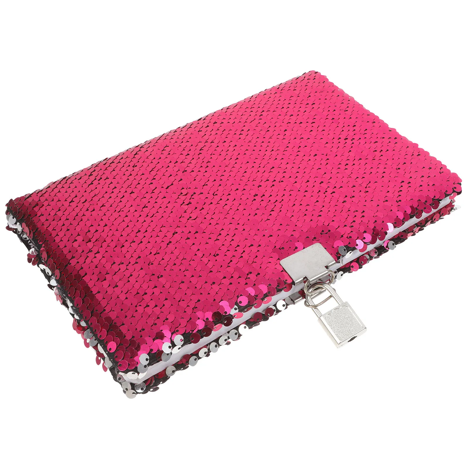 

Reversible Sequin Notebook Lock Diary For Cute Journal Writing School Supplies Privacy Protection Travel
