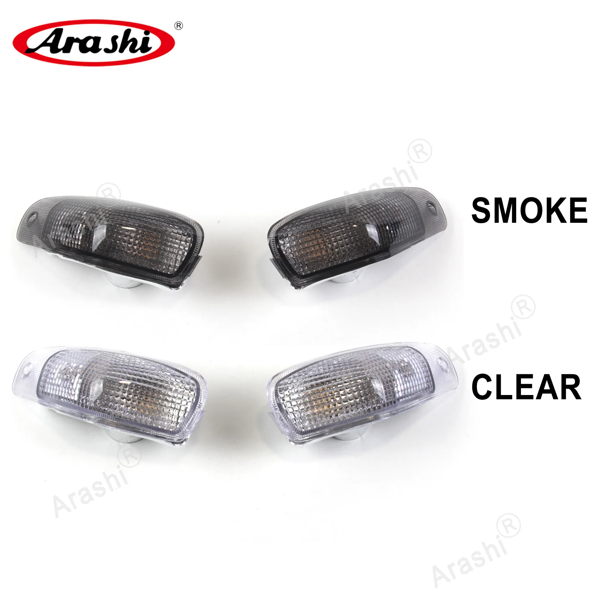 Motorcycle Front Turn Signal Lights Lamp Indicator Lens Cover For KAWASAKI ZX600E ZZR600 ZZR250 1994-2004 1995 1996 1997 1998