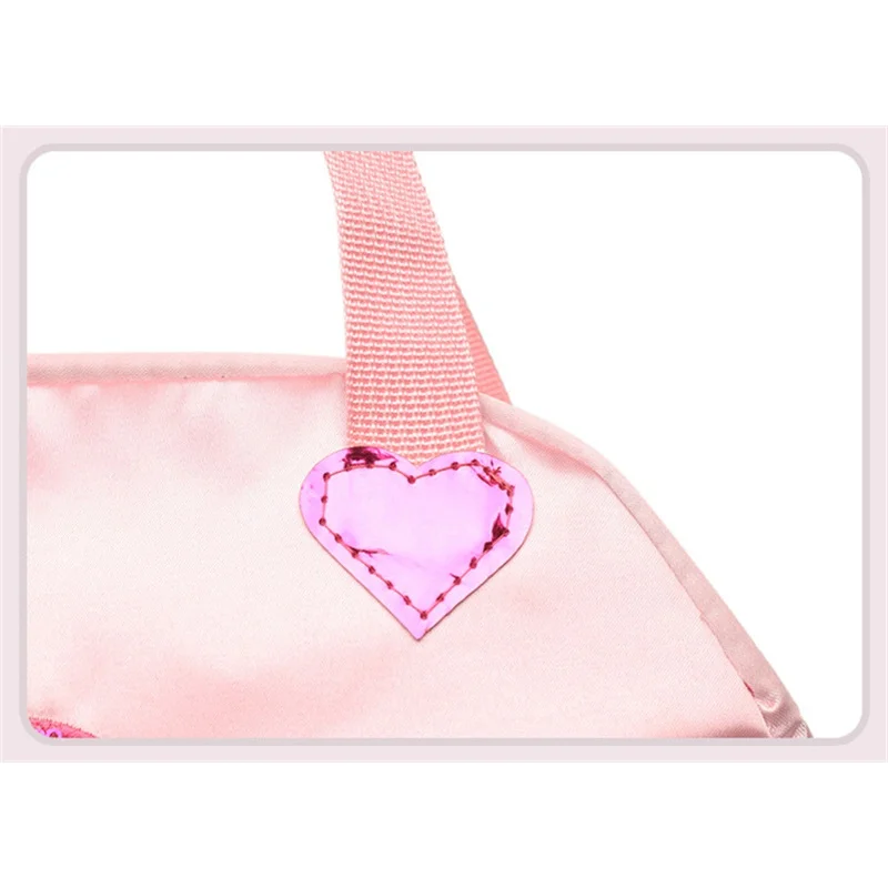 Sac à Main Rose Brcorporelle à Paillettes pour brevde Ballet pour Enfant, Vêtements de dehors, Chaussures, Baril, GT, Duffel