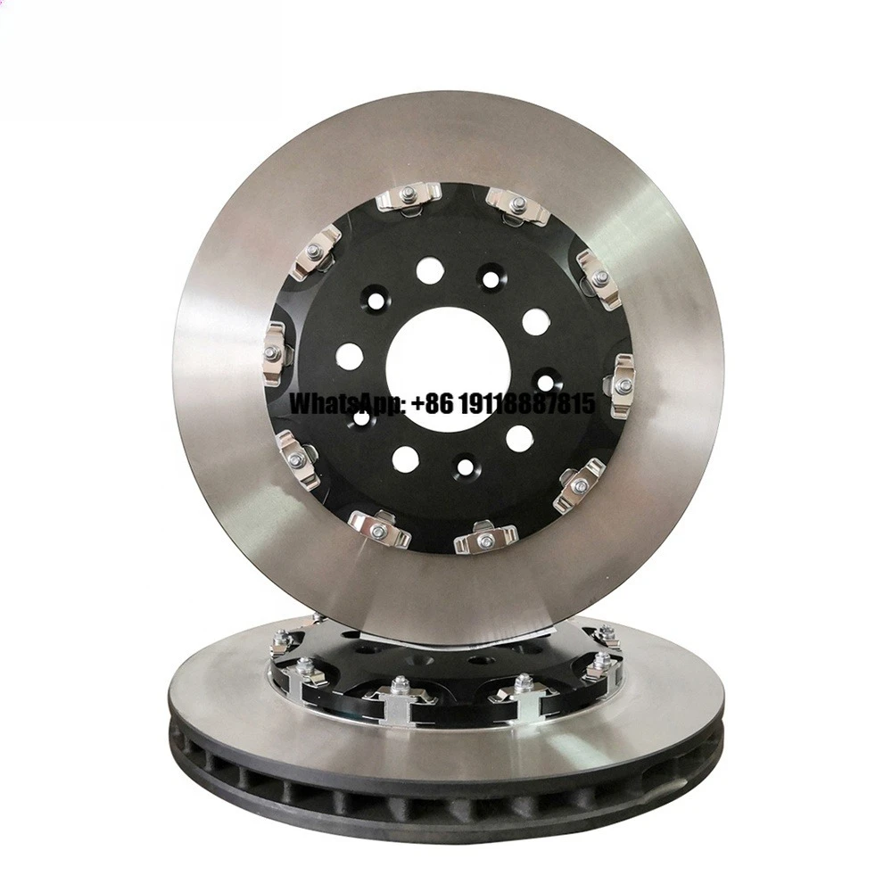 

Hsingyik Rear 2-Pieces Rotor Brake Disc for Aston Martin DB9 Vantage 4G432C026AE 330X28MM