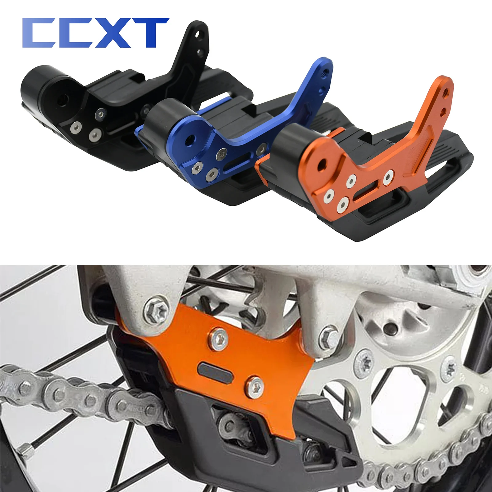 

Motorcycle CNC Chain Guide Guard Protection For KTM 125 250 300 350 400 450 500 SX SXF EXC EXCF XC XCF XCW 2008-2020 2021 2022