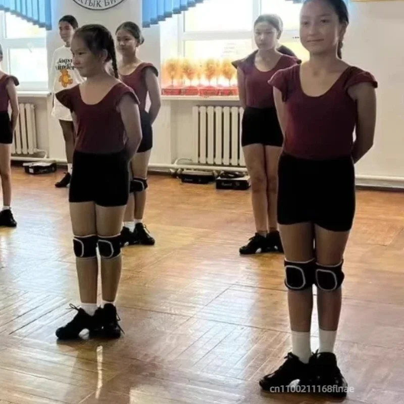 Damen-Tanzschuhe, weiche Sohle, rutschfest, atmungsaktives Mesh-Material, bequem, erhöhen die Körpergröße, quadratische Tanzschuhe für den Innen- und Außenbereich, modisch. – Detail 6