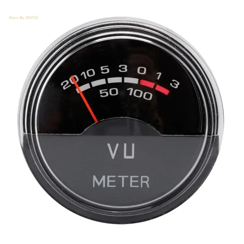 VU Meter with High sensitivity Mini Small VU Meter Recording Level Dropship