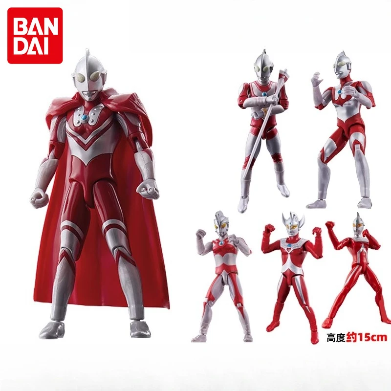 

Bandai Ultra Action Figure Series - Ultraman 6 Brothers Set (Taro, Original, Ace, Seven, Zoffy, Jack) Action Figure