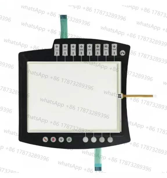Panel de Pantalla Táctil de Vidrio Digitalizador para KUKA KRC4 KCP4 VKRC4 Teach Pendant + Teclado de Membrana para KUKA KRC4 KCP4 VKRC4