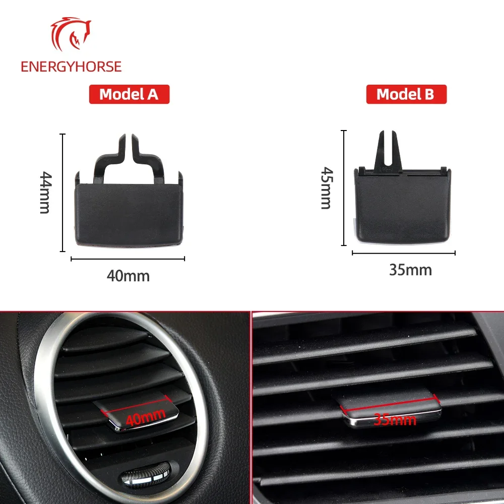 Aksesori mobil depan belakang ventilasi ventilasi Outlet kisi klip geser pengganti untuk Mercedes Benz ML GL GLE GLS W166 X292