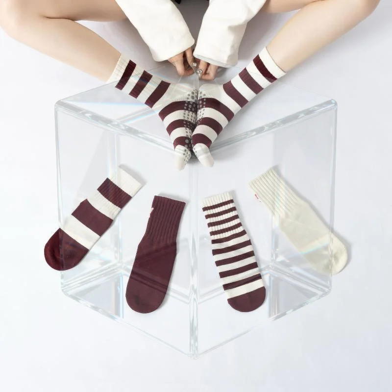 Yoga Of Fitness - 1 paire de chaussettes antidérapantes pour