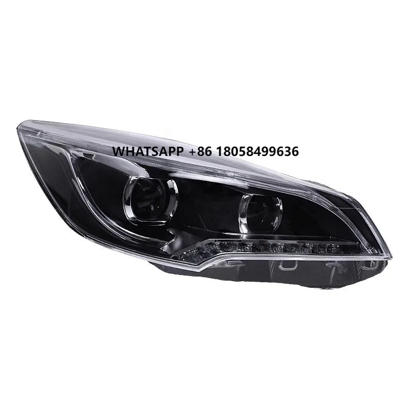 

Car Headlights for Ford Escape 13-16 Headlight Assembly Retrofitted LED Day Running Light Turn signal Dual-lens Xenon Lamp
