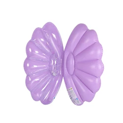 Shell Shape Floating Water Hammock Lounge Chair Swimming Pool Inflatable Float Rafts For Men Women Summer Beach Supply