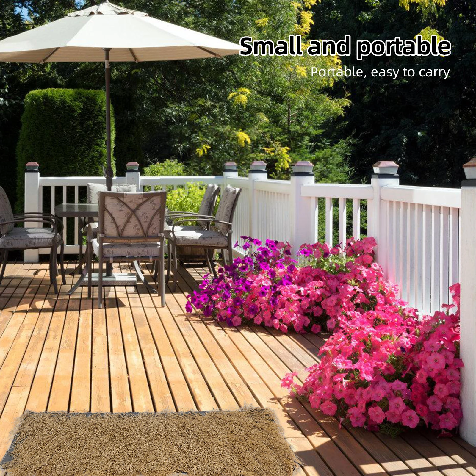 

Artificial Thatch Roof Decor 1x05m Straw Patio Cover Yellow Grass Garden Simulation Rugs Outdoor Plants Fake Thatching