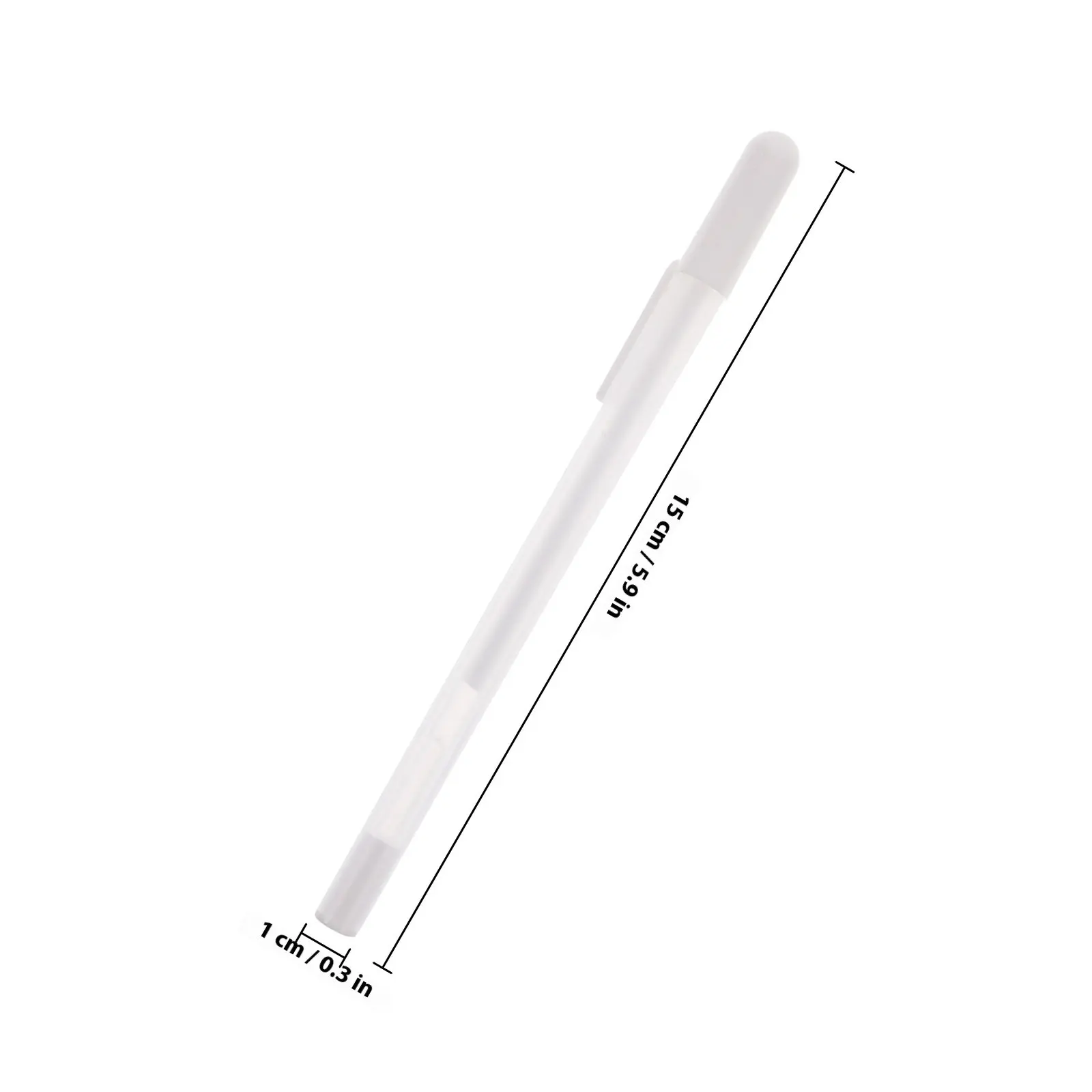 5Pcs Waterproof White Skin Mapping Pen Fine Point Eyebrow Markers Tattoo Stencils Makeup Pencil Brow Shaper Tool
