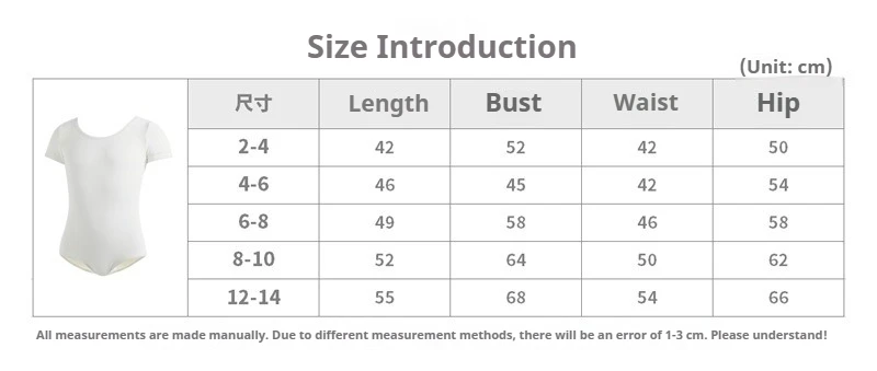 Fanceey enfants justaucorps de gymnastique à manches courtes respirant danse body filles danse vêtements d'entraînement Ballet gymnastique formation