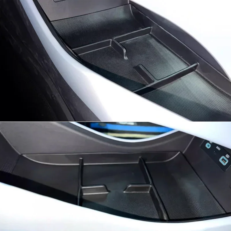 

Автомобильный подлокотник, ящик для хранения из АБС-пластика, органайзер под центральной консолью, внутренний ящик для хранения, аксессуары для уборки для BYD ATTO 4 2022-2026