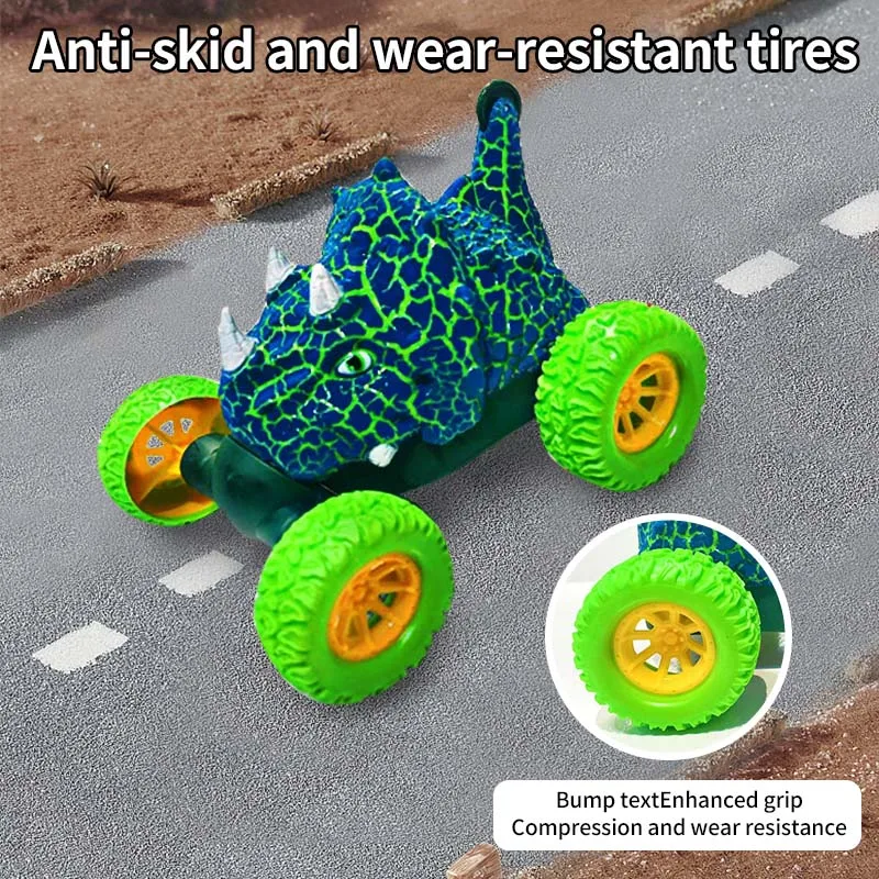 Dinosaurio Acrobacias Coche Triángulo Dragón Tiranosaurio Dragón