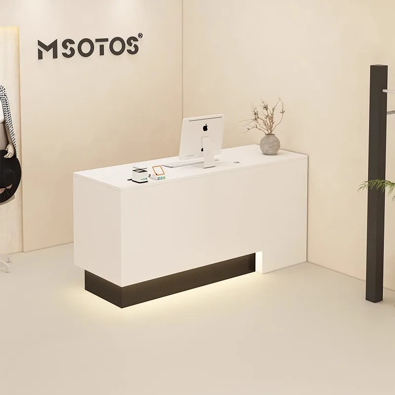 Organisateurs bureaux de réception modernes boutique beauté luxe Bar hôtel bureaux de réception exécutifs Restaurant Mostrador meubles à la mode