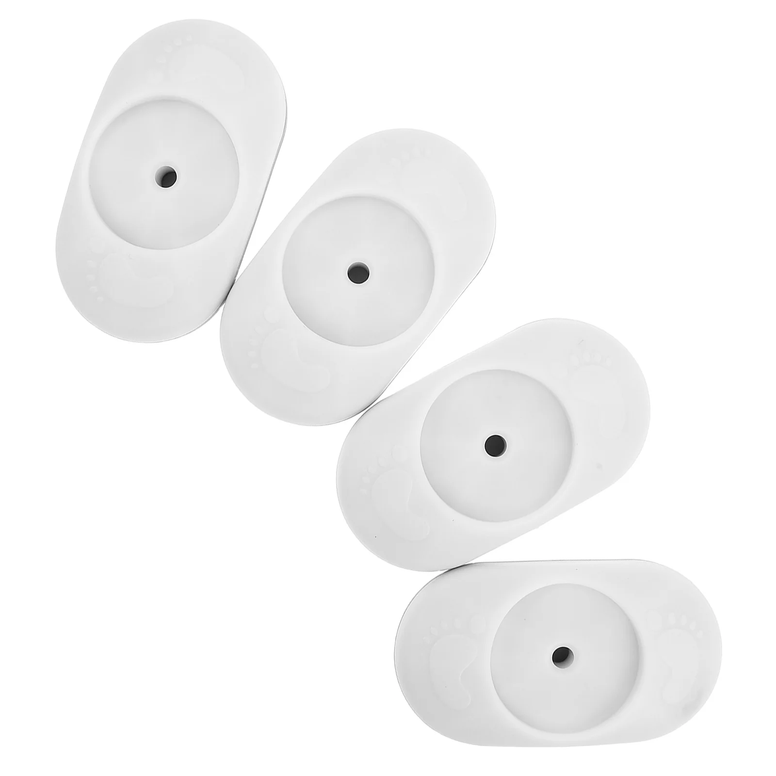 

4 Pcs Child Safety Protection Fence Protector Anti- Pet Door Window Rubber Doorway Wall