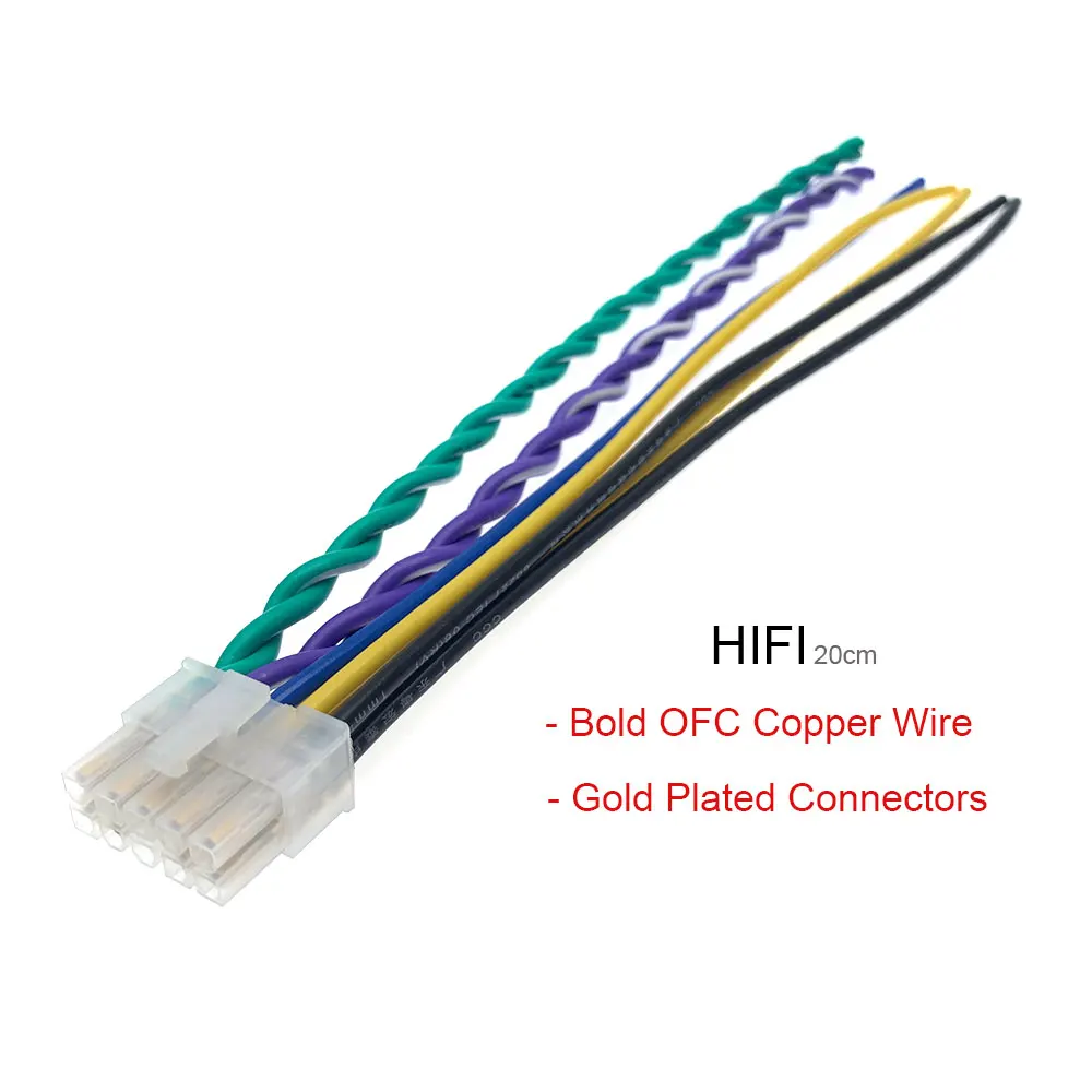 14 Pin  Speaker Input Subwoofer Amplifier Cable Adapter For Alpine SWE-1900 SWE-1895 SWE-1890 SWE-1400 SWE-1390