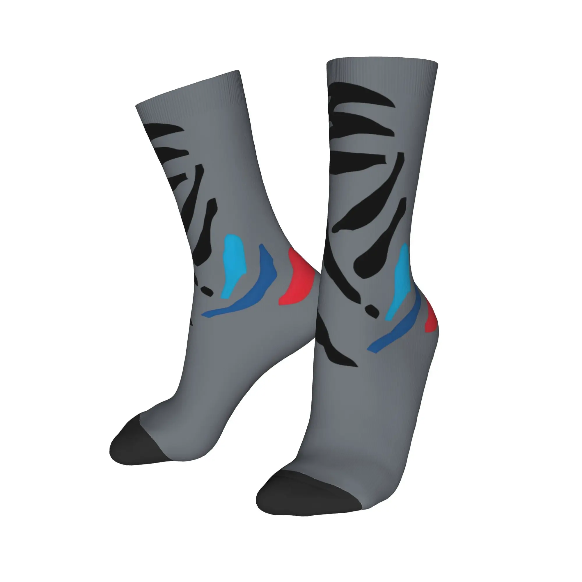 

Custom Racing Men's Crew Socks Unisex Fashion 3D Print Rally Dress Socks