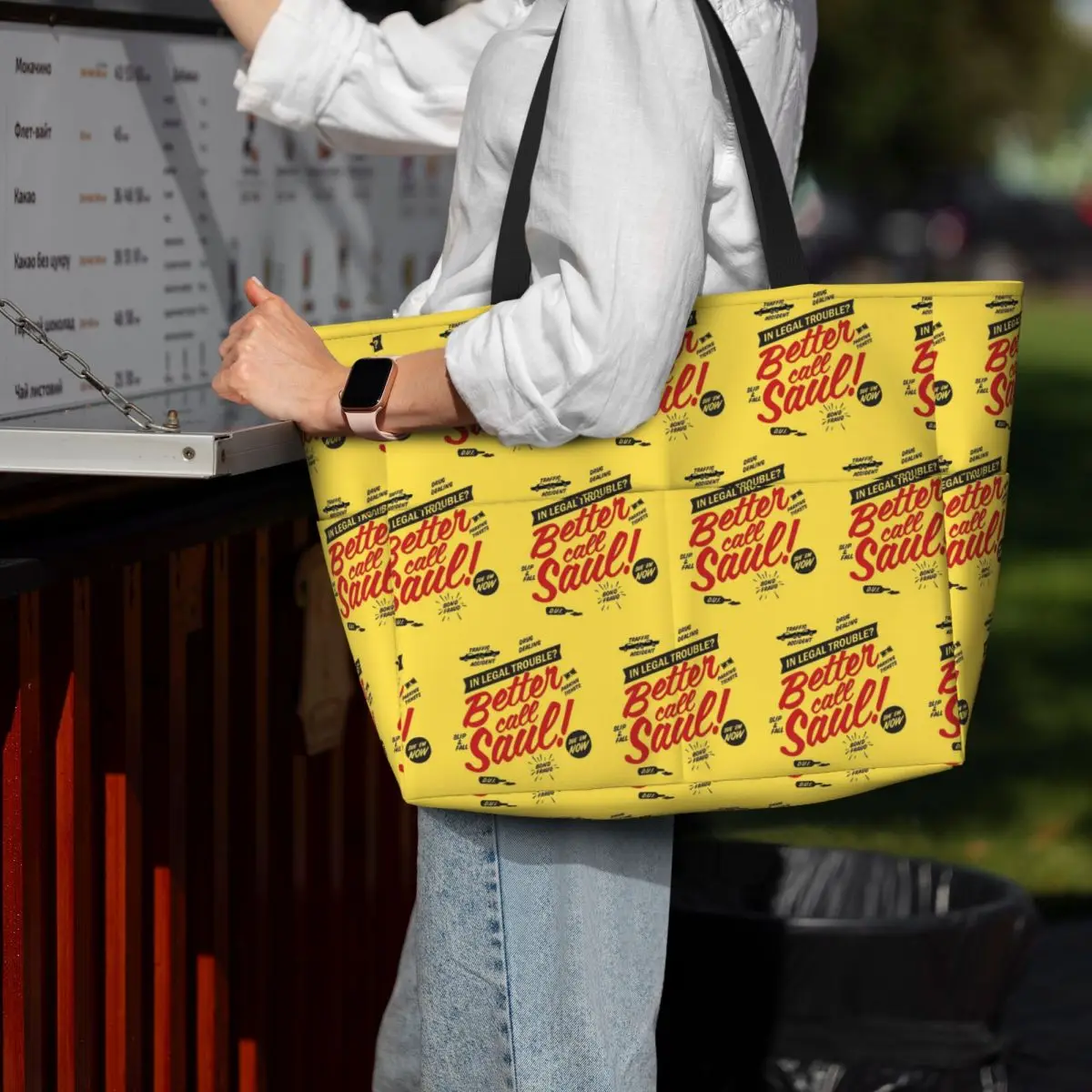

Better Call Saul Saul Goodman Beach Tote Bag Sport Gym Yoga Duffle Large Tote Bag Women Travel Bag Fitness bag