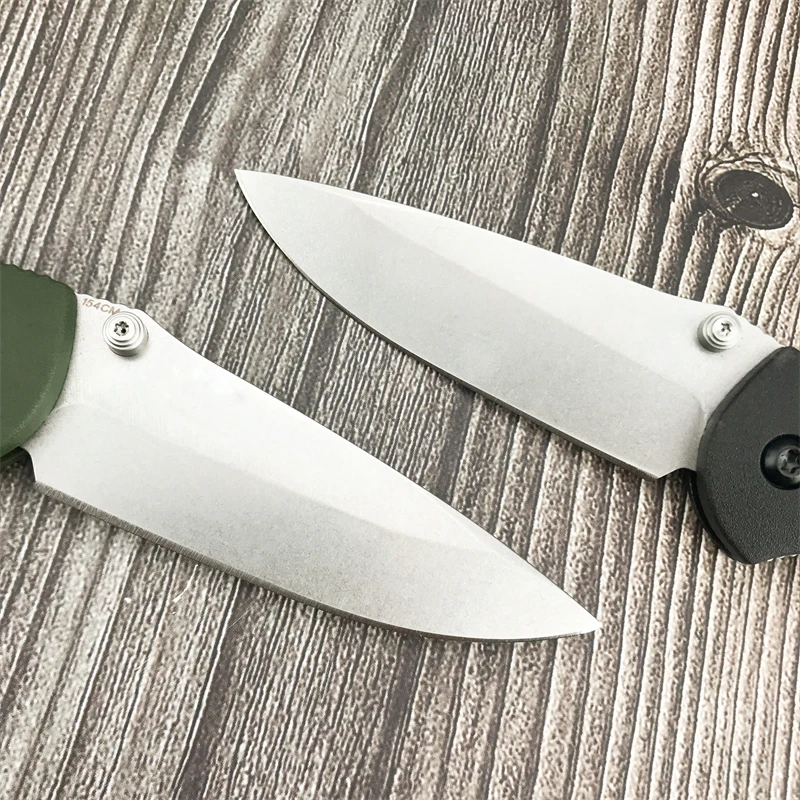 Mini BM556, nylon fiberglass handle tactical folding knife hunting EDC axis pocket knife