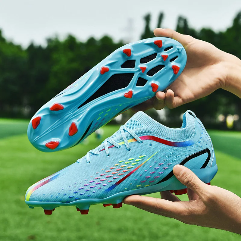 

Mens TF/FG Original Fast Soccer Shoes Professional Soccer Boots Anti Slip Comfortable Five-a-Side Soccer Shoes Wandyline
