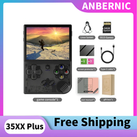 ANBERNIC RG35XX Plus Retro Vertical Design Handheld Game Player Console 5000+ Classic Games Support Controlle HD-MI TV Output