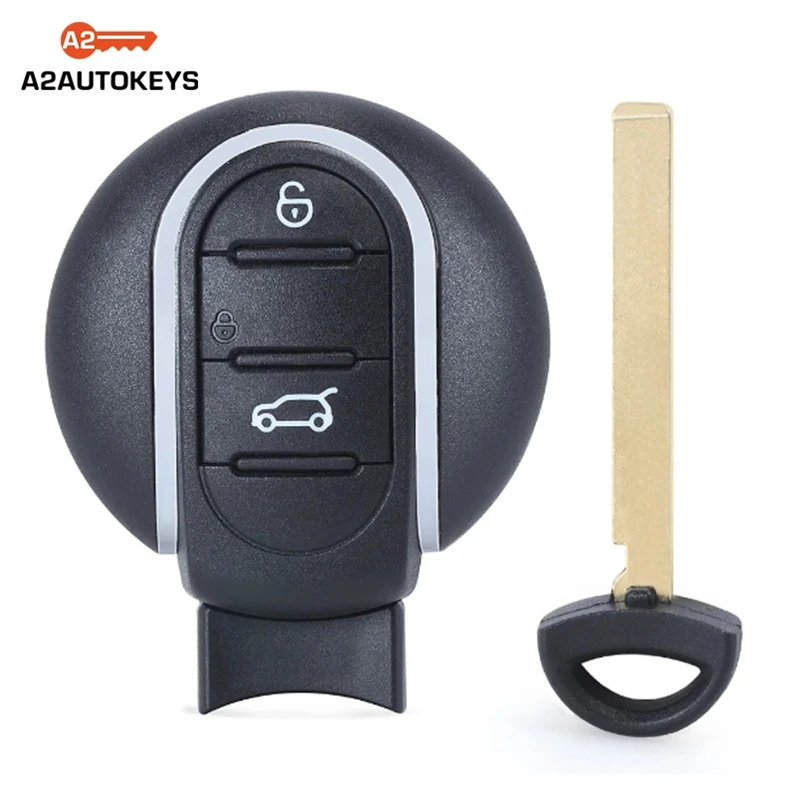 A2AUTOKEYS 3 Buttons 315/433/868MHZ PCF7945 Chip Smart Remote Key For BMW Mini Cooper F54 F55 F56 F57 F60 2015 2016 2017 2018