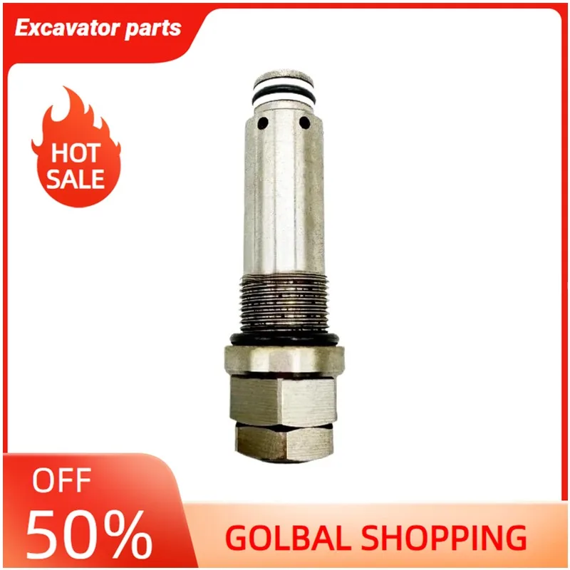 

Для Ex70/120/200/240/330-1-3-5-6 Главный и вспомогательный распределительный клапан Детали экскаватора Главный предохранительный клапан (основной пистолет)