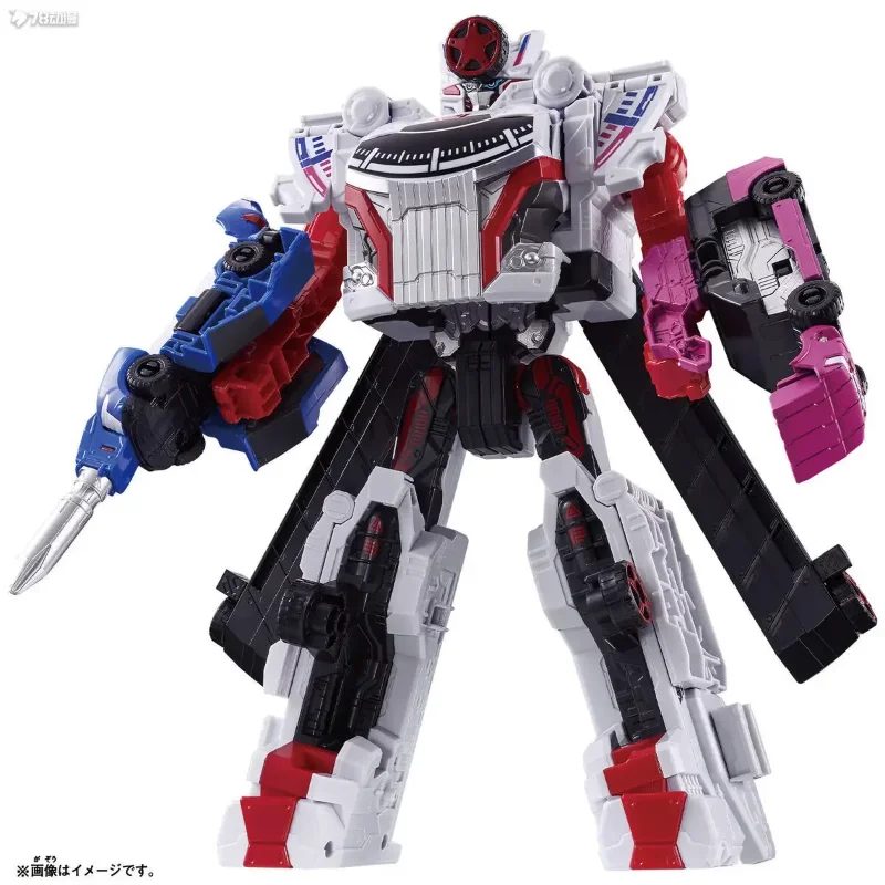 ของแท้จาก Bandai Bakuage Sentai Boonboomger Super Sentai DX Soaring Mach หุ่นยนต์แปลงร่าง แอคชั่นฟิกเกอร์ ของเล่นสะสม ของขวัญสำหรับเด็กผู้ชาย