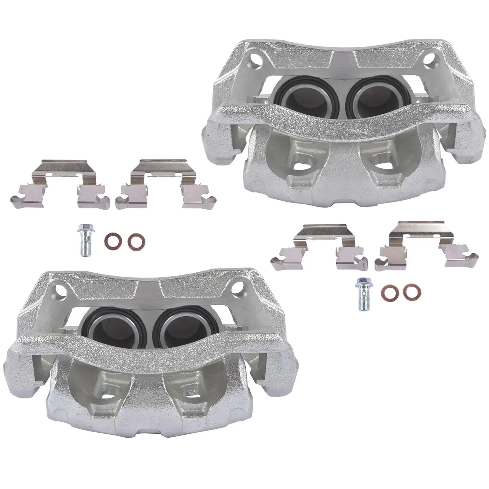 

AP03 Pair Front Disc w/ Brackets 45019SHJA01 for Honda and Acura Models -CR-V 07-11, Odyssey 05-10, Accord Crosstour 10-11