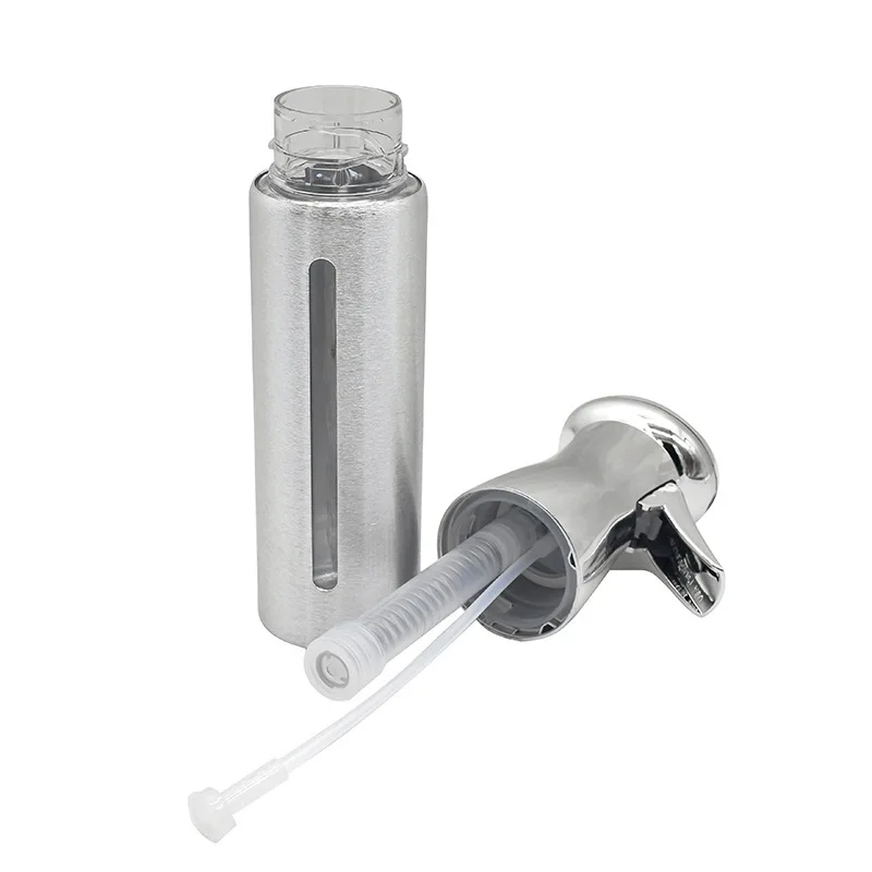 300ML Hairdressing Spray Bottle Electroplating Refillable Fine Mist Sprayer Bottle Salon Haircut High Pressure Water Can 4