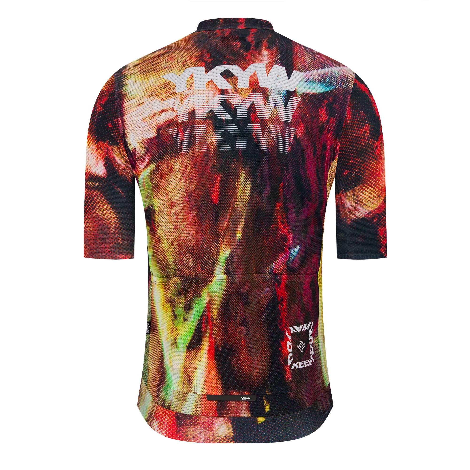 YKYWBIKE 2026 Herren Radtrikot Kurzarm Sommer Rennrad Kurzes Shirt Fahrrad-Oberteil Trikot MTB Maillot Ciclismo Bekleidung – Detail 36