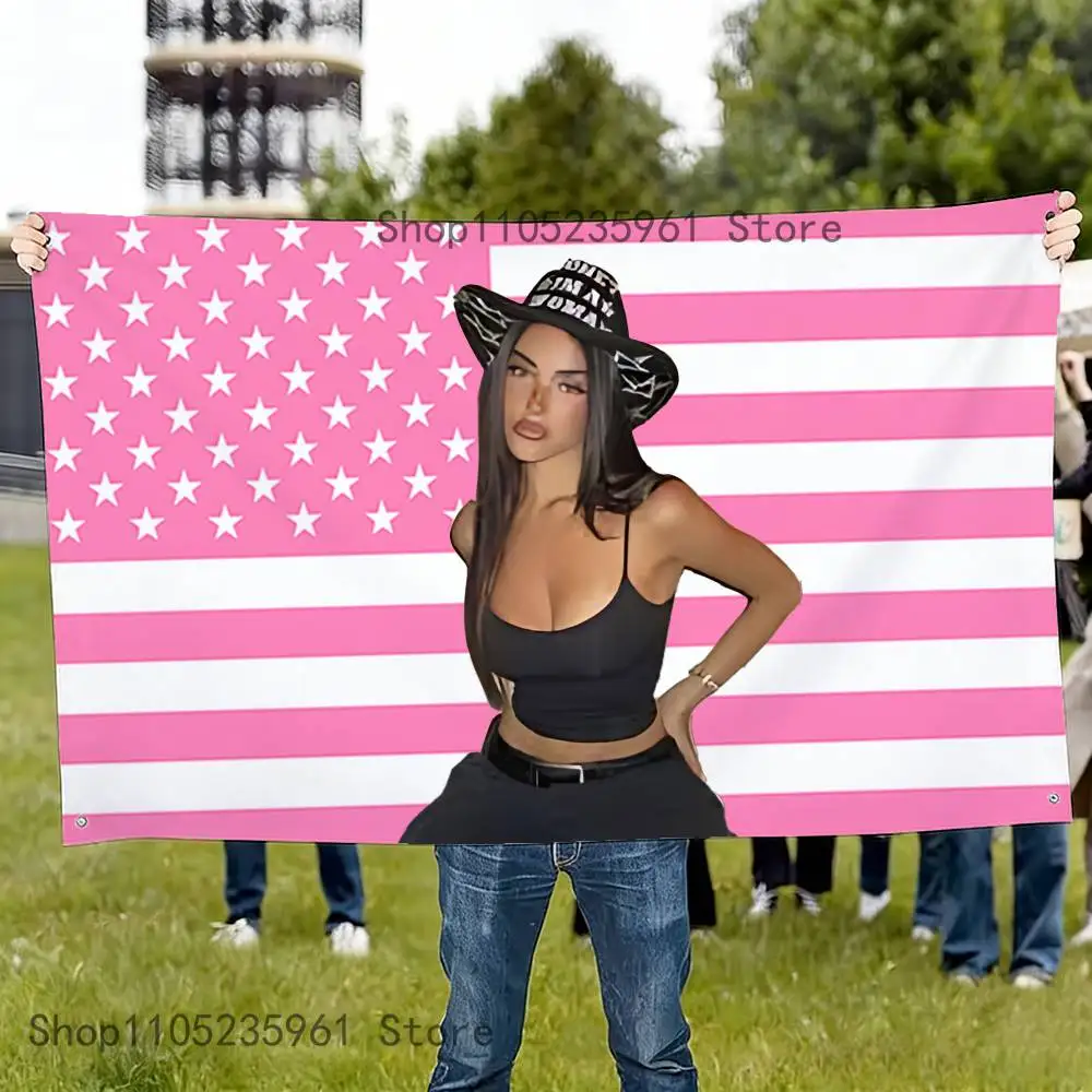 Bandera americana M-Madison B-Beer para decoración al aire libre de Hotel, bandera y pancartas estéticas para coche, decoración de taller