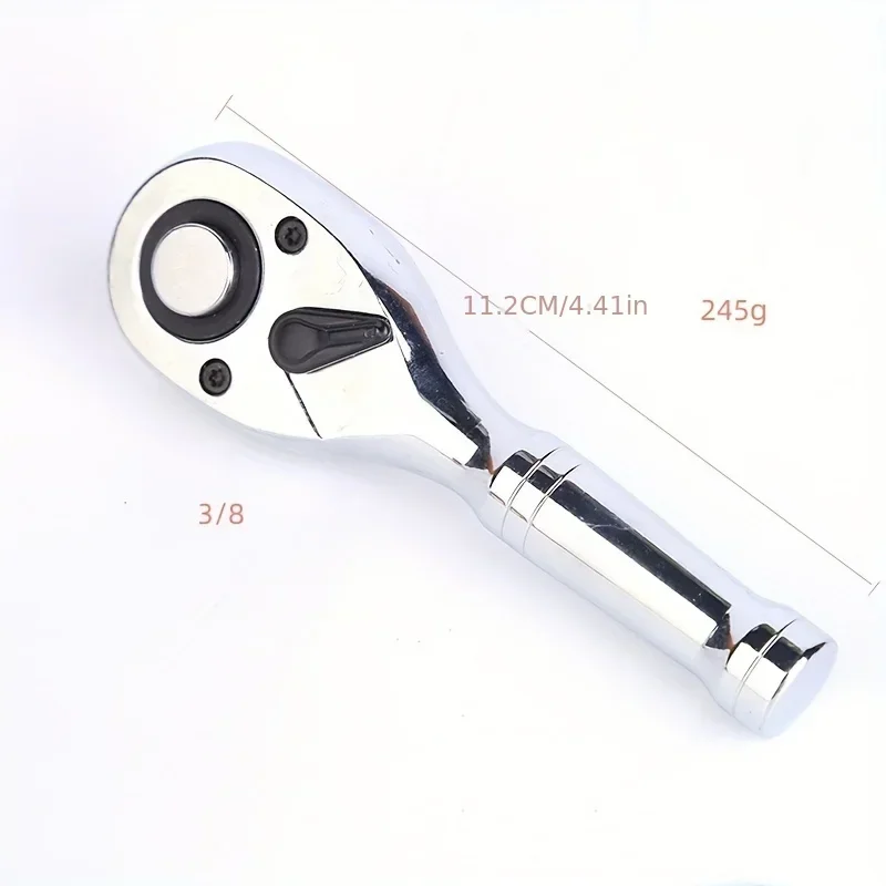 Fast Ratchet Wrench 72 Tooth Short Handle Car Repair Tool Wrench Head Big Fly Small Fly Automatic Two-way Socket Head