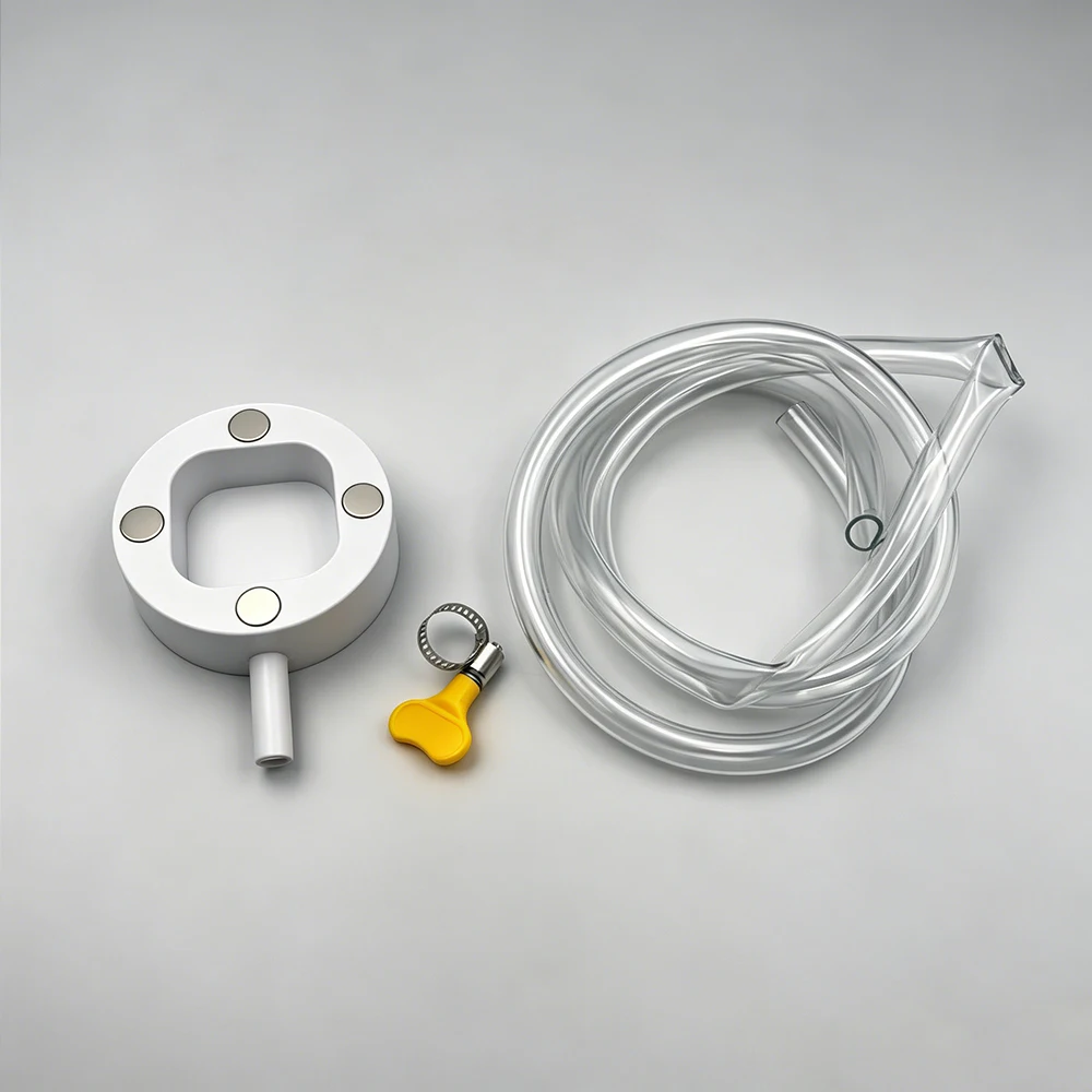 1Pack Air Conditioner Drain Hose Universal AC Drain Pipe Replacement with Hose Connector and Clamp for Window AC Mini Split Unit