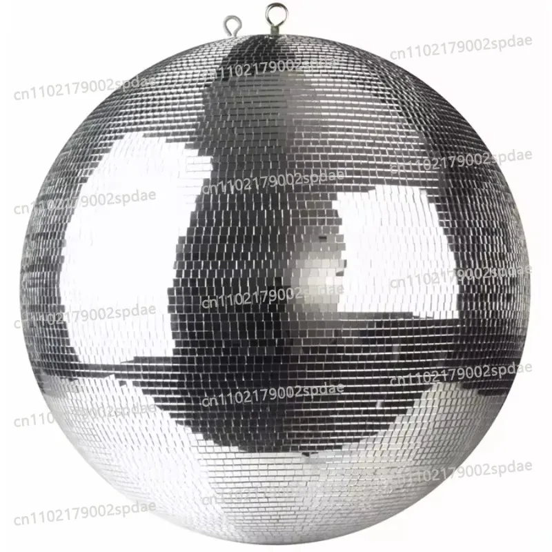 Silver Glass Mirror Disco Ball For Wedding Party Event Stage Decor