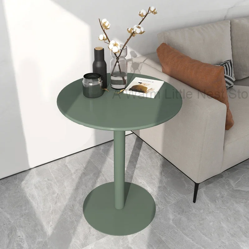 Green Light Luxury Coffee Tables Makeup Nordic Simple Cheap Sofa Side Table Standing Magazine Art Stolik Kawowy Office Furniture