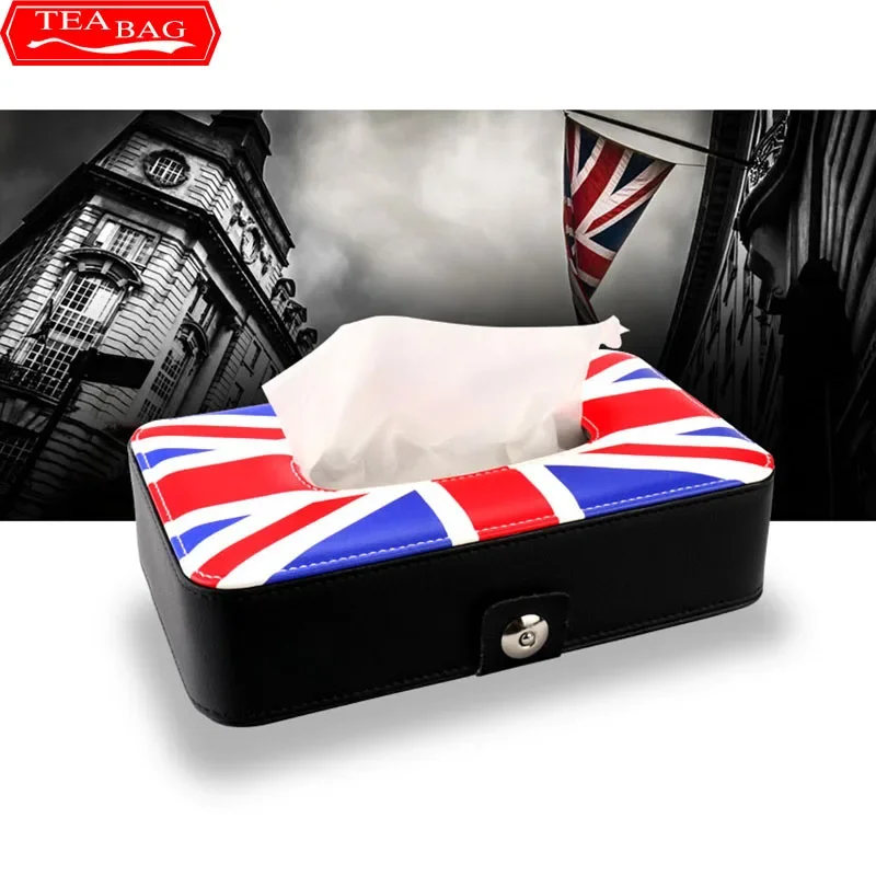 Car Styling Tissue Box Interior Accessories for BMW MINI ONE COOPER S F54 F55 F56 F57 F60 R55 R56 R60 R61 Clubman Decoration