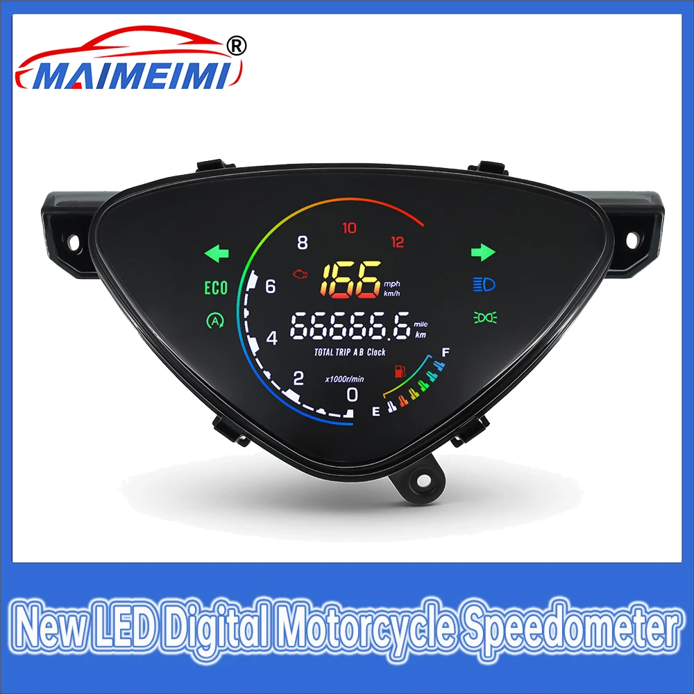 

Motorcycle Instrument Motorcycle Speedometer LED Digital Dashboard For YAMAHA Mio Sporty/Mio Amore/Mio Smile BJ