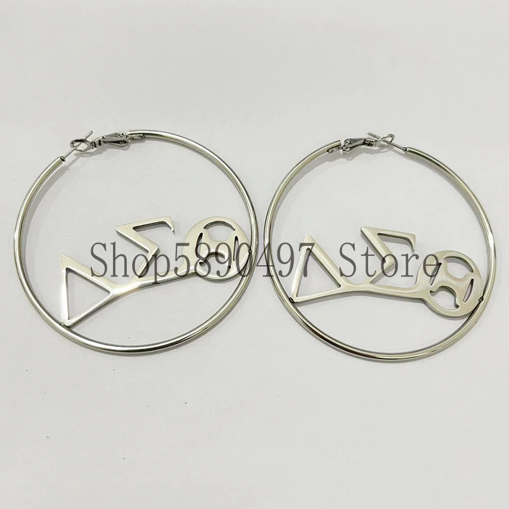 Personalized Girls Association Jewelry Stainless Steel Letter Women's Earrings