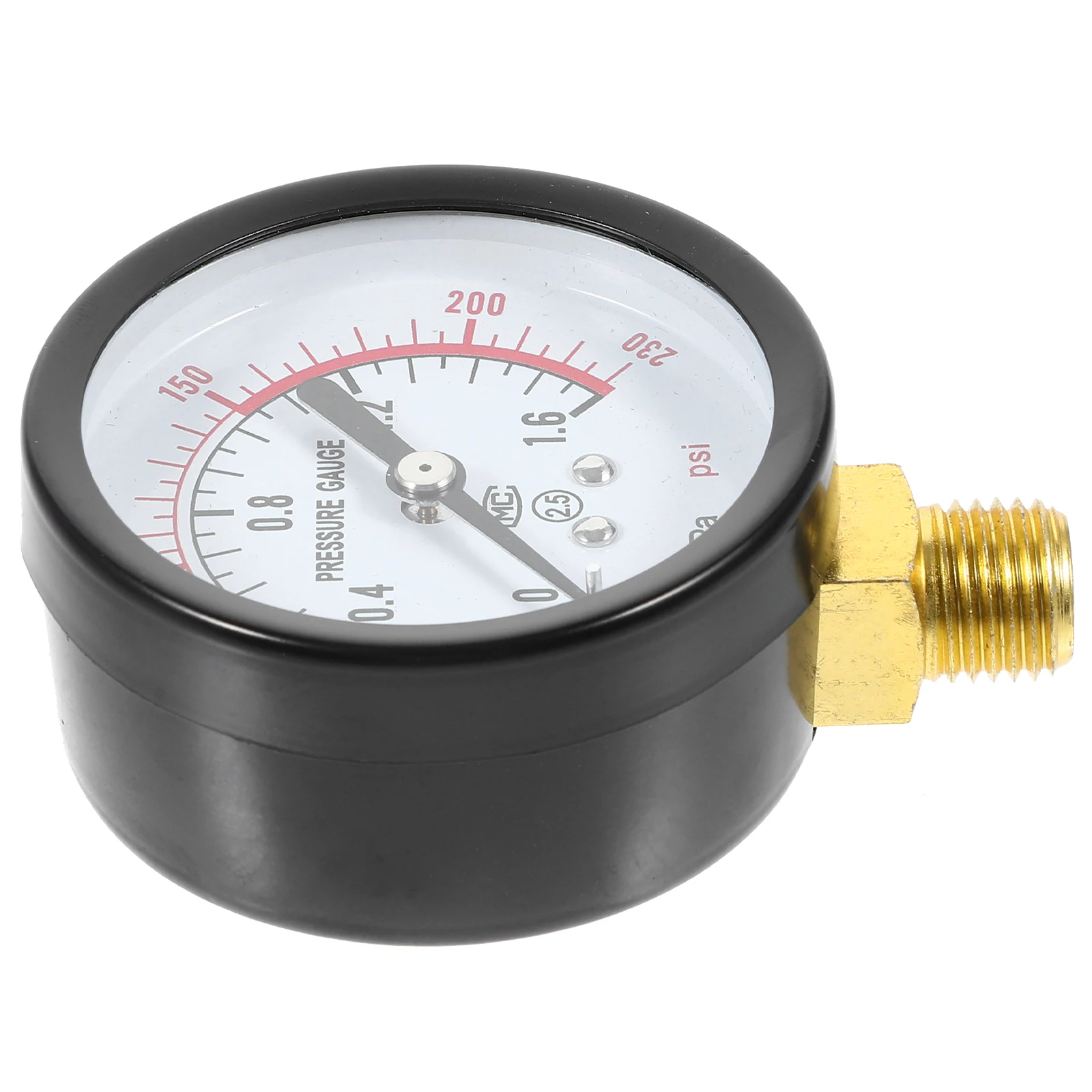 

Pressure Gauge for Popcorn Machine Oil free Air Compressor Pump Measure Tool Meter Test Portable Efficient Easy Stable