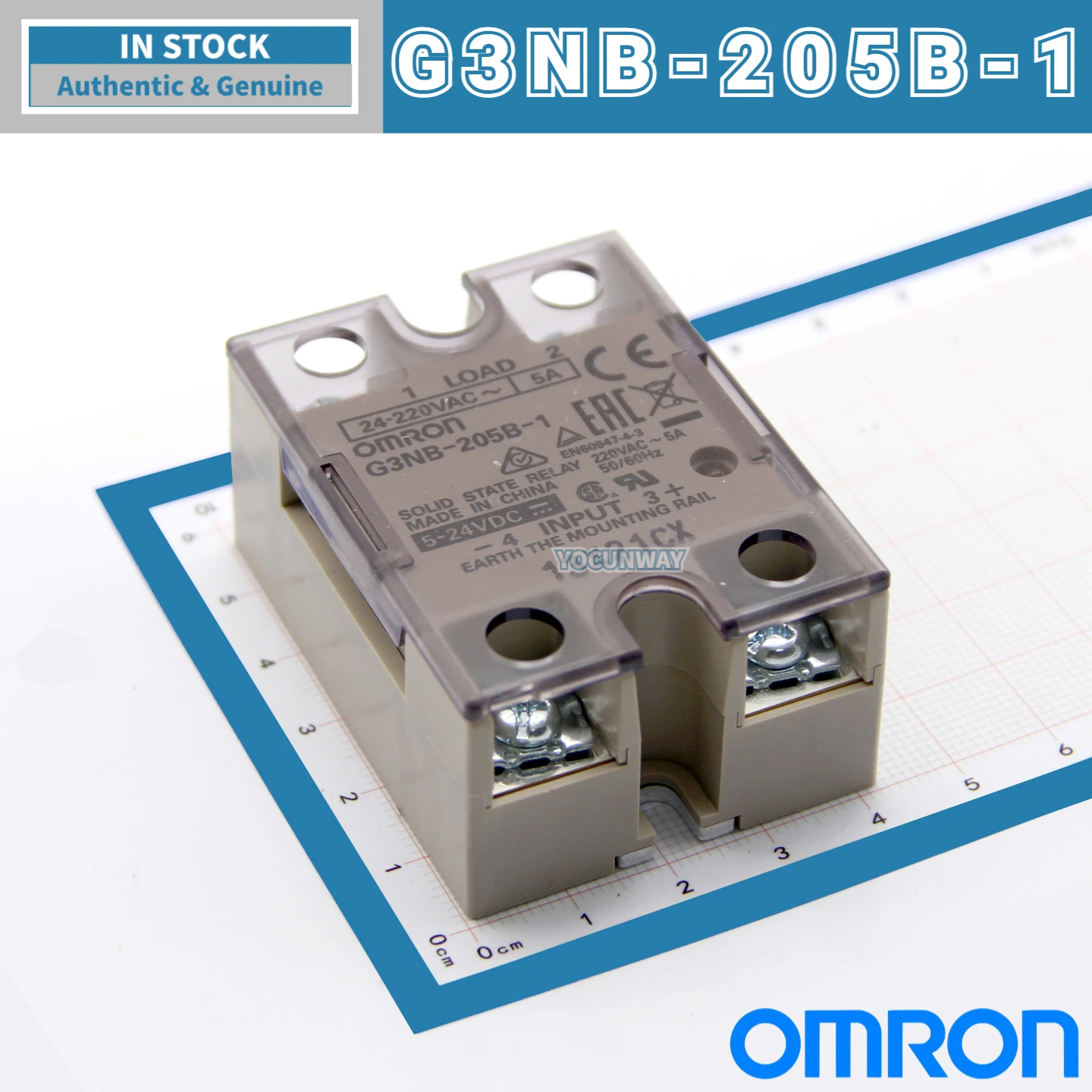 New Authentic Original Japan OMRON Solid State Relay G3NB-205B-1 210B-1 220B-1 225B-1 240B-1 275B-1 5A