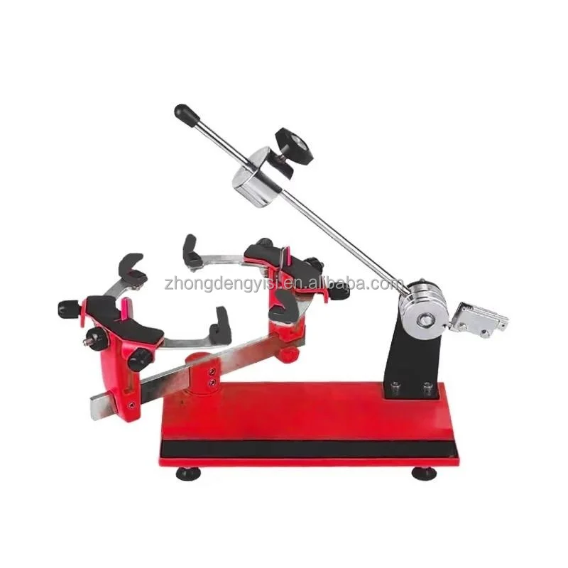 Manual Cable Pulling System with Drop Weight Stringing Machine Service Equipment for Tennis & Badminton Rackets
