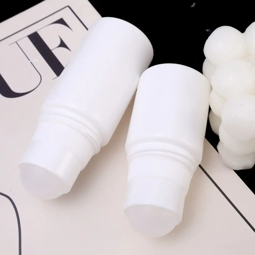 10 garrafas de rolo vazias recarregáveis dos pces recipientes garrafas plásticas reutilizáveis do rolo garrafas de viagem duráveis à prova de vazamento